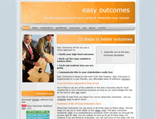 Tablet Screenshot of easyoutcomes.org